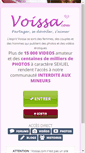 Mobile Screenshot of communaute.voissa.com
